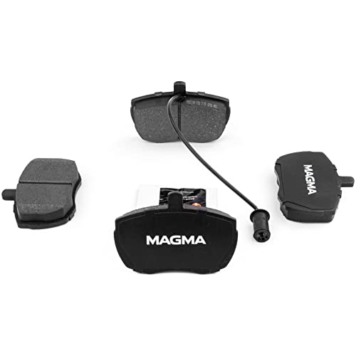 MAGMA Premium PMD519M Semi-Metallic Brake Pads, Front