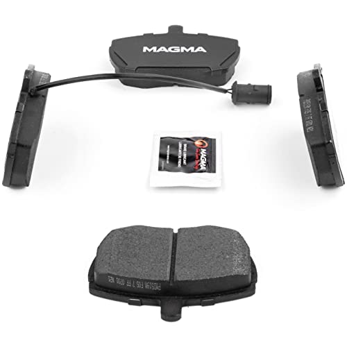 MAGMA Premium PMD519M Semi-Metallic Brake Pads, Front