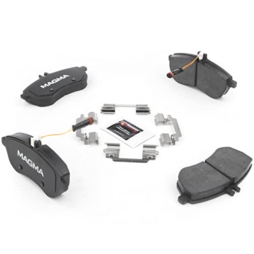 MAGMA Premium PMD1340C Ceramic Brake Pads, Front