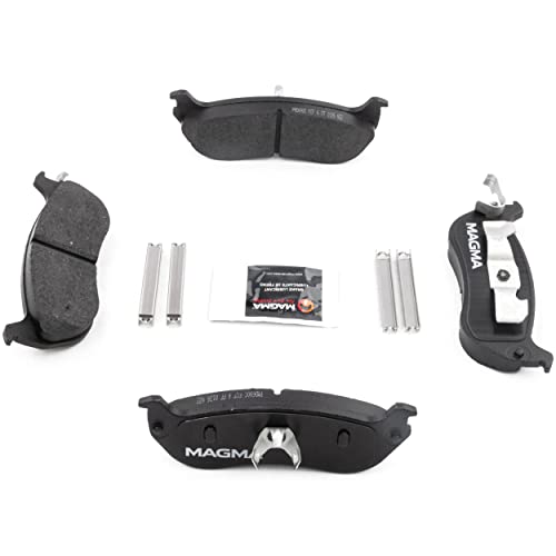 MAGMA Premium PMD690C Ceramic Brake Pads, Rear