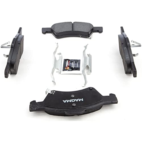 MAGMA Premium PMD857C Ceramic Brake Pads, Front