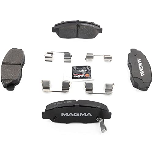 MAGMA Premium PMD465M Semi-Metallic Brake Pads, Front