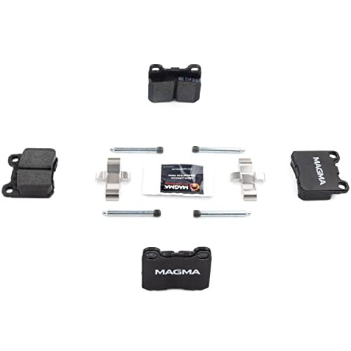 MAGMA Premium PMD335C Ceramic Brake Pads, Rear