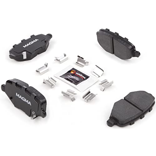 MAGMA Premium PMD1719C Ceramic Brake Pads, Rear