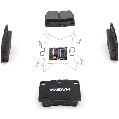 MAGMA Premium PMD733C Ceramic Brake Pads, Rear