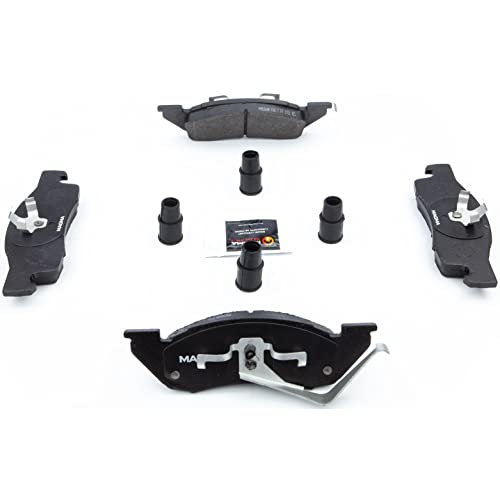 MAGMA Premium PMD344M Semi-Metallic Brake Pads, Front