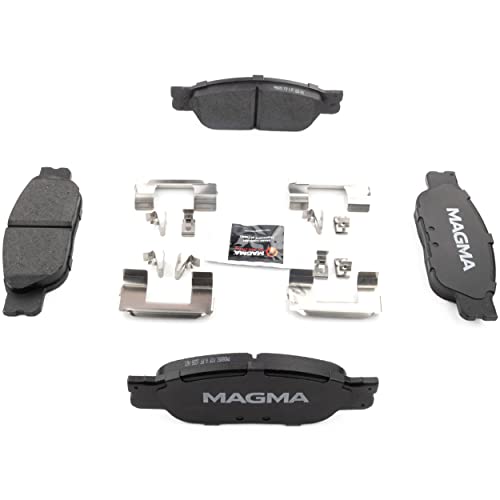 MAGMA Premium PMD805C Ceramic Brake Pads, Front