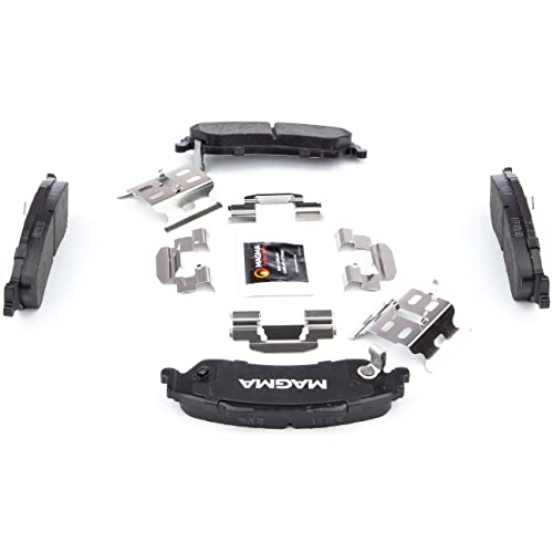 MAGMA Premium PMD729C Ceramic Brake Pads, Rear