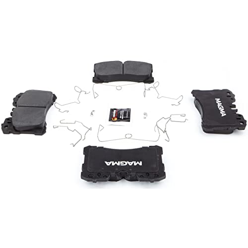 MAGMA Premium PMD1282C Ceramic Brake Pads, Front