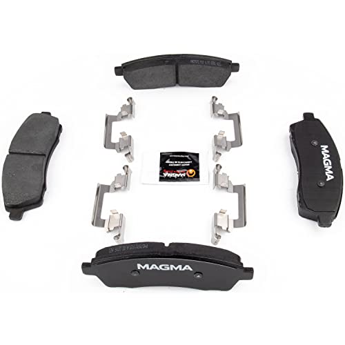MAGMA Premium PMD757C Ceramic Brake Pads, Rear