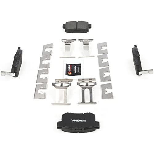 MAGMA Premium PMD537C Ceramic Brake Pads, Rear