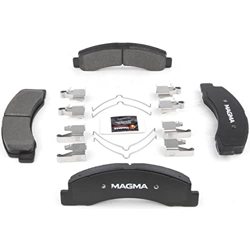 MAGMA Premium PMD824M Semi-Metallic Brake Pads, Front