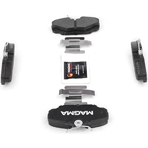 MAGMA Premium PMD610C Ceramic Brake Pads, Rear