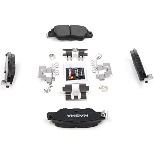 MAGMA Premium PMD1846C Ceramic Brake Pads, Rear