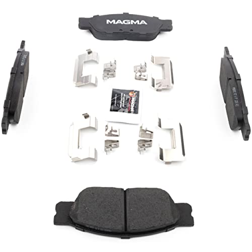 MAGMA Premium PMD805C Ceramic Brake Pads, Front