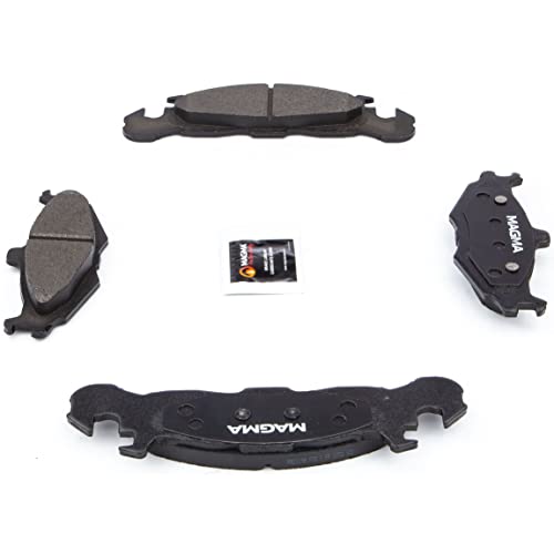 MAGMA Premium PMD219M Semi-Metallic Brake Pads, Front