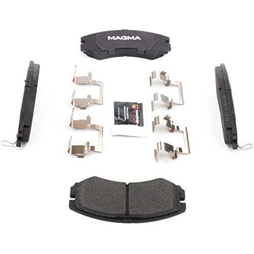 MAGMA Premium PMD579M Semi-Metallic Brake Pads, Front