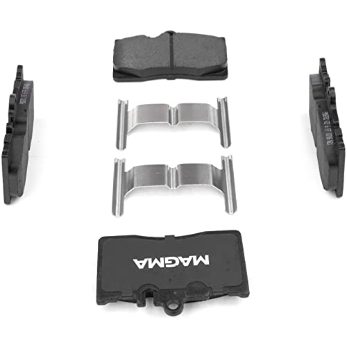 MAGMA Premium PMD870C Ceramic Brake Pads, Front