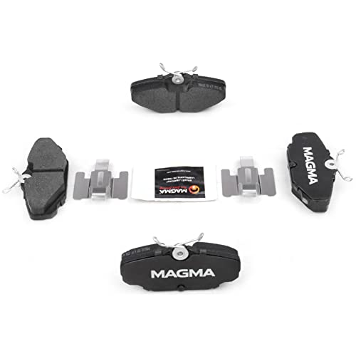 MAGMA Premium PMD610C Ceramic Brake Pads, Rear