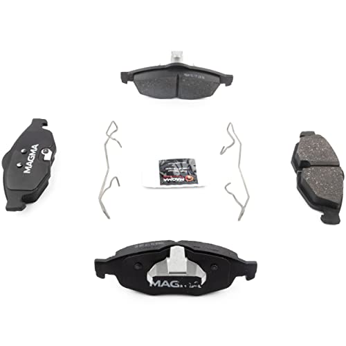 MAGMA Premium PMD869M Semi-Metallic Brake Pads, Front