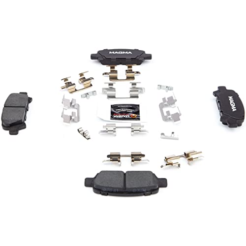MAGMA Premium PMD770C Ceramic Brake Pads, Rear