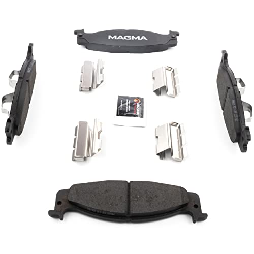 MAGMA Premium PMD632C Ceramic Brake Pads, Front