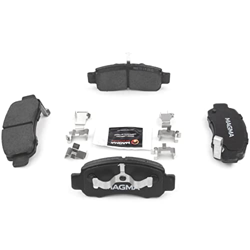 MAGMA Premium PMD832C Ceramic Brake Pads, Front