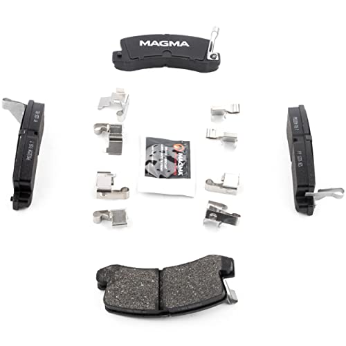 MAGMA Premium PMD325M Semi-Metallic Brake Pads, Rear