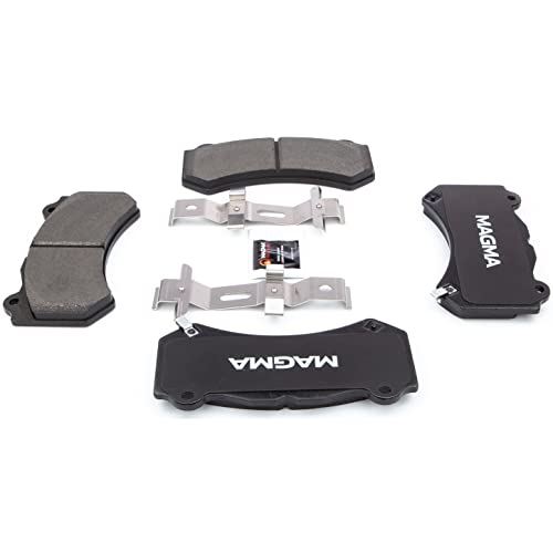 MAGMA Premium PMD1405M Semi-Metallic Brake Pads, Front