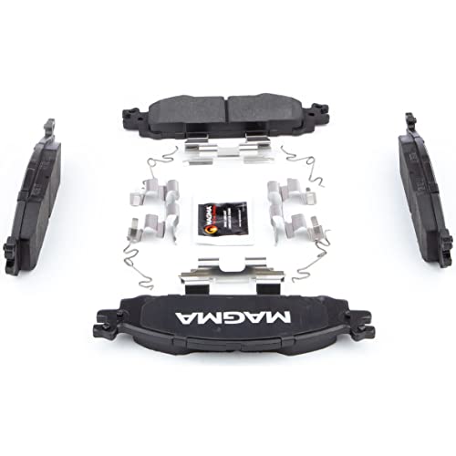 MAGMA Premium PMD1508C Ceramic Brake Pads, Front