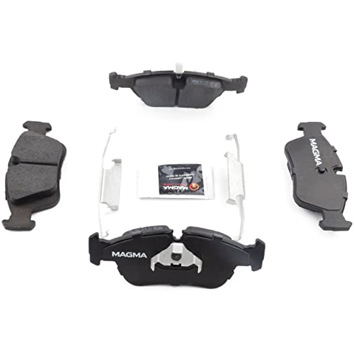 MAGMA Premium PMD558C Ceramic Brake Pads, Front
