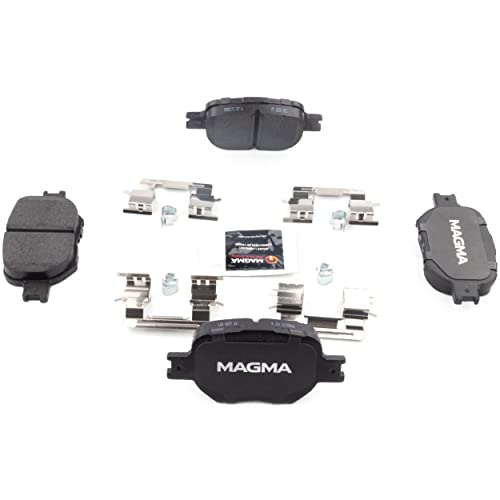 MAGMA Premium PMD817C Ceramic Brake Pads, Front