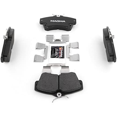 MAGMA Premium PMD841AC Ceramic Brake Pads, Front