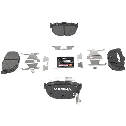 MAGMA Premium PMD323C Ceramic Brake Pads, Rear