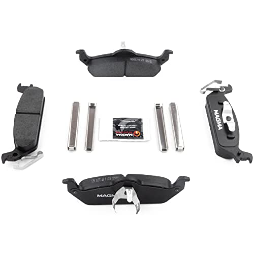 MAGMA Premium PMD963C Ceramic Brake Pads, Rear