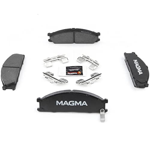 MAGMA Premium PMD333C Ceramic Brake Pads, Front