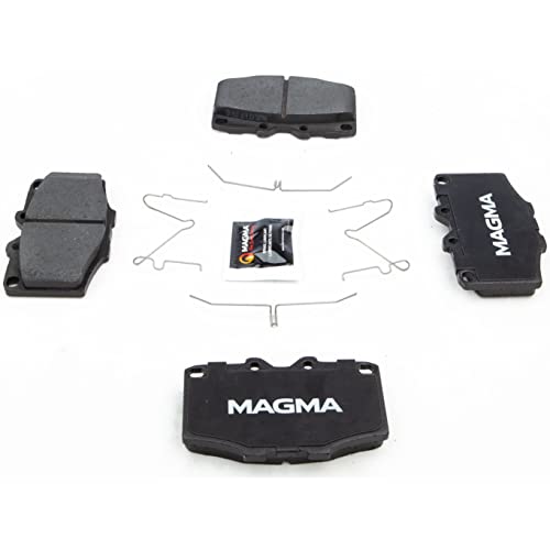 MAGMA Premium PMD137C Ceramic Brake Pads, Front
