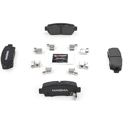MAGMA Premium PMD672C Ceramic Brake Pads, Rear
