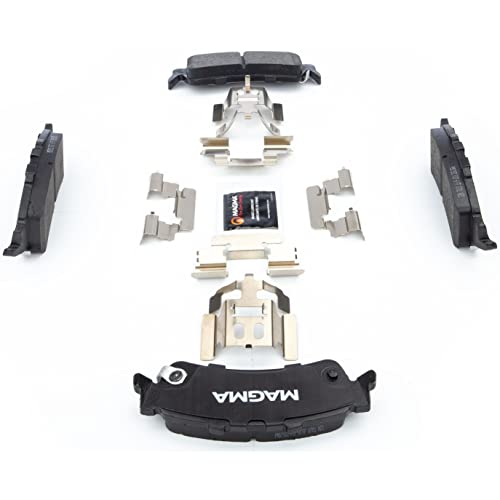MAGMA Premium PMD792C Ceramic Brake Pads, Rear