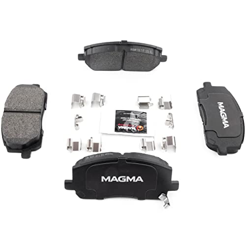 MAGMA Premium PMD884M Semi-Metallic Brake Pads, Front