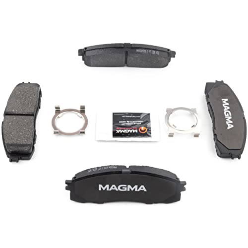 MAGMA Premium PMD622M Semi-Metallic Brake Pads, Rear