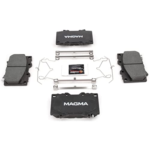 MAGMA Premium PMD772C Ceramic Brake Pads, Front