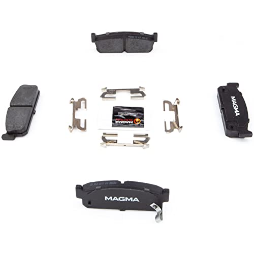 MAGMA Premium PMD588C Ceramic Brake Pads, Rear