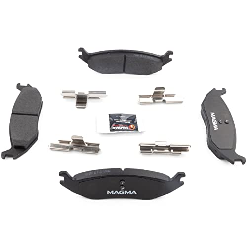 MAGMA Premium PMD967C Ceramic Brake Pads, Rear