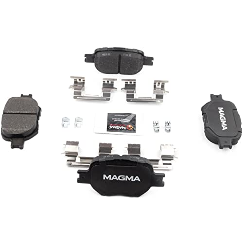 MAGMA Premium PMD817M Semi-Metallic Brake Pads, Front