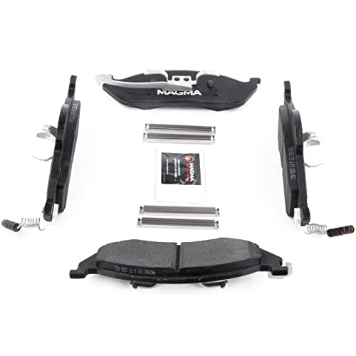 MAGMA Premium PMD760C Ceramic Brake Pads, Front