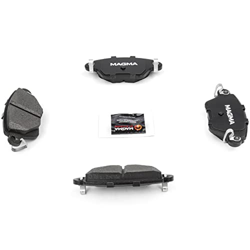 MAGMA Premium PMD911M Semi-Metallic Brake Pads, Rear