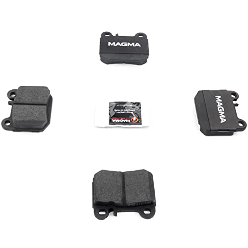 MAGMA Premium PMD874C Ceramic Brake Pads, Rear