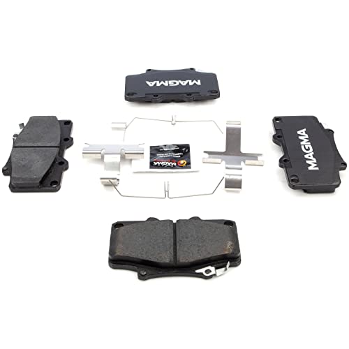 MAGMA Premium PMD502C Ceramic Brake Pads, Front