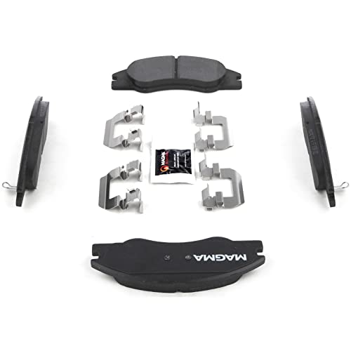 MAGMA Premium PMD1074C Ceramic Brake Pads, Front